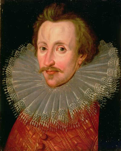 フィリップ・シドニー卿の肖像（1554-86）c.1620 作： John de, the Younger Critz